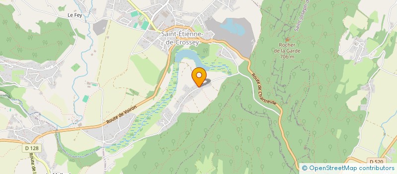 localisation de l'entreprise SCI PERLOF  SAINT-ETIENNE-DE-CROSSEY