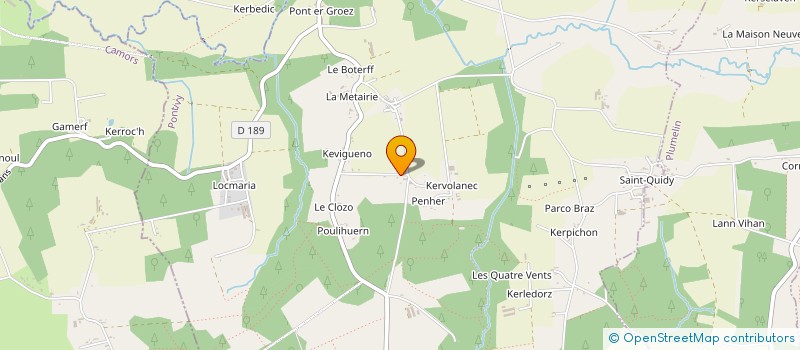 localisation de l'entreprise SCI PERMA  LA CHAPELLE-NEUVE