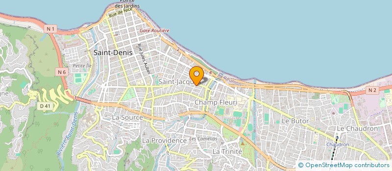 localisation de l'entreprise SCI PERMALAMA à SAINT-DENIS