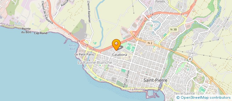 localisation de l'entreprise SCI PERMALE à SAINT-PIERRE