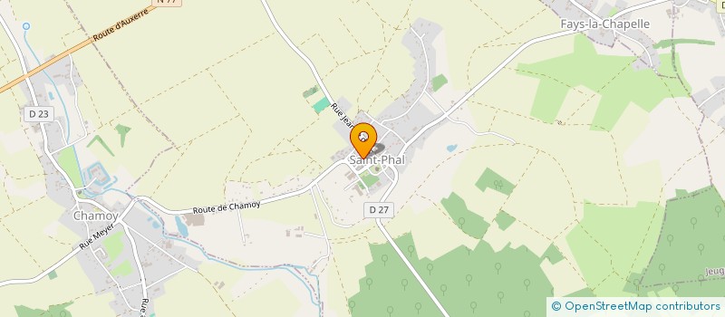 localisation de l'entreprise SCI PERMET  SAINT-PHAL