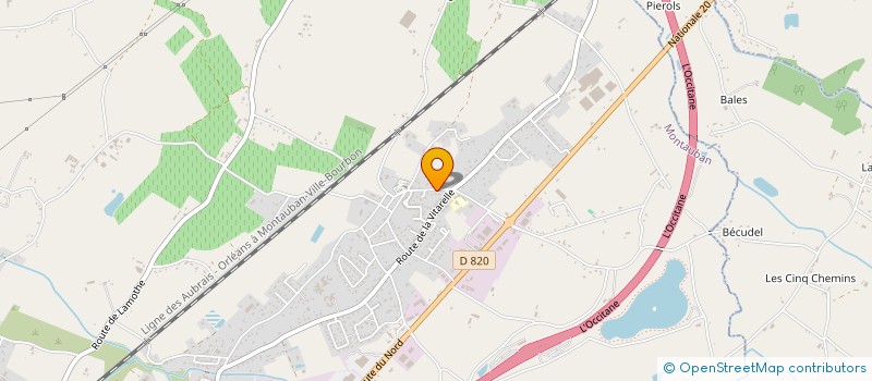 localisation de l'entreprise SCI PERMONT  CAHORS