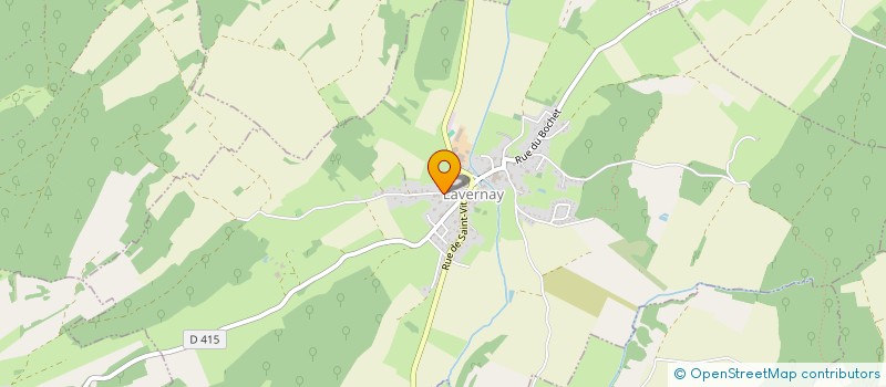 localisation de l'entreprise SCI PERNIZOT  LAVERNAY