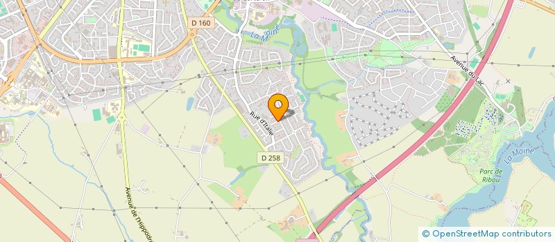 localisation de l'entreprise SCI PERON à CHOLET