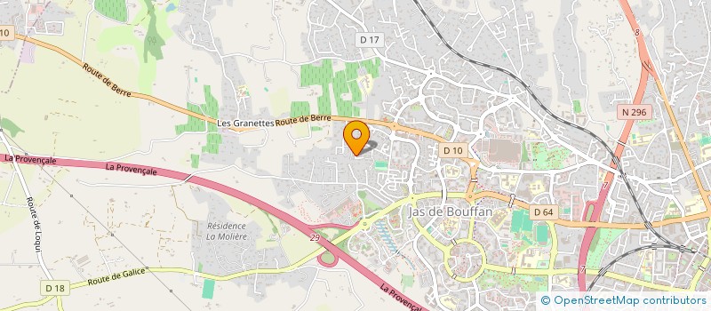 localisation de l'entreprise SCI PERONI LES MILLES à AIX-EN-PROVENCE