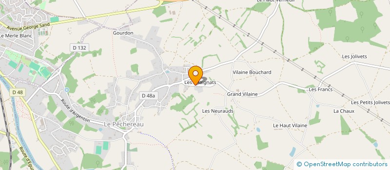 localisation de l'entreprise SCI PERONNET à LE PECHEREAU