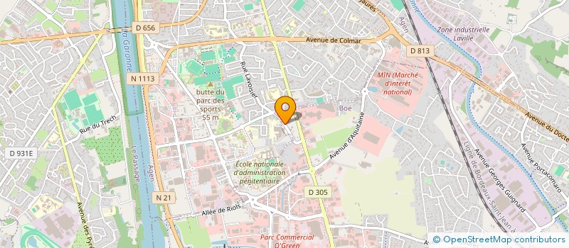 localisation de l'entreprise SCI PERPIGNAN  BOE