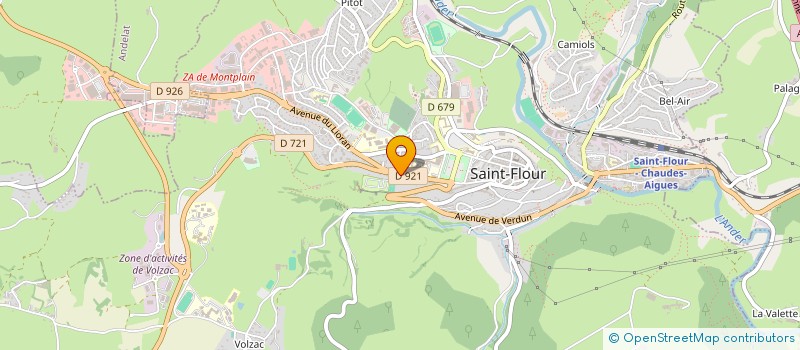 localisation de l'entreprise SCI PERRAZI à SAINT-FLOUR