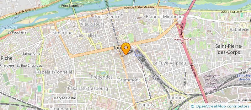 localisation de l'entreprise SCI PERRE  TOURS