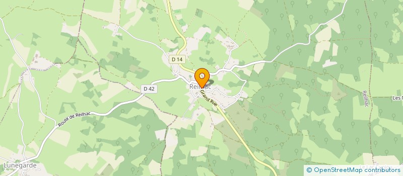 localisation de l'entreprise SCI PERRE ET FILLES JOYEUX  REILHAC