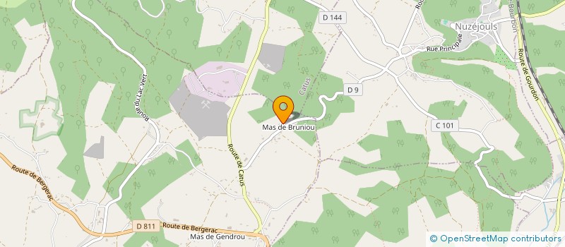 localisation de l'entreprise SCI PERREUR  MECHMONT