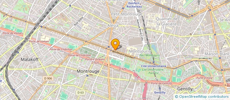 localisation de l'entreprise SCI PERREUX G 529  PARIS