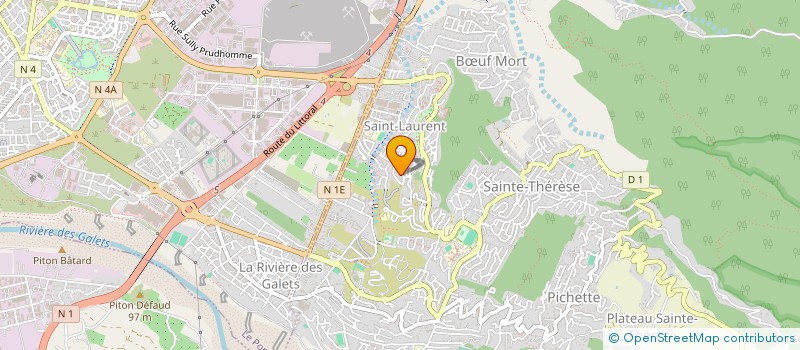 localisation de l'entreprise SCI PERRIER à LA POSSESSION