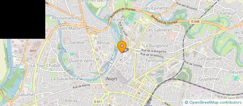 localisation de l'entreprise SCI PERRIERE à NIORT