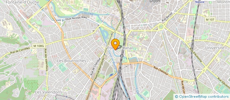 localisation de l'entreprise SCI PERRIGOT à DIJON