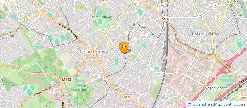 localisation de l'entreprise SCI PERRIN à MONTPELLIER