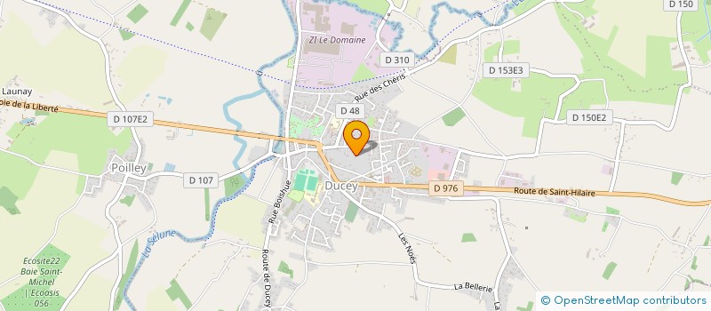 localisation de l'entreprise SCI PERRINE  DUCEY-LES CHERIS