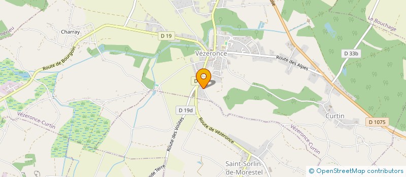 localisation de l'entreprise SCI PERRIOL  VEZERONCE-CURTIN