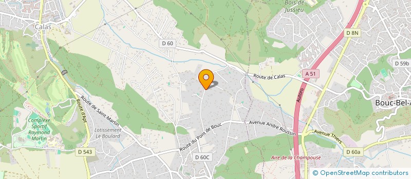 localisation de l'entreprise SCI PERRITAZ-SACCO  CABRIES