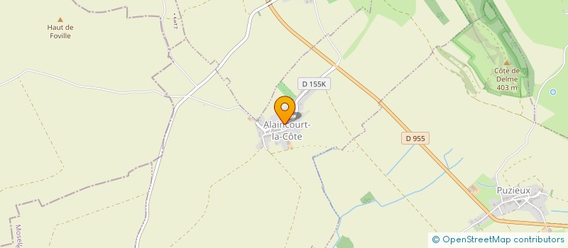 localisation de l'entreprise SCI PERRORINI  MALAUCOURT-SUR-SEILLE