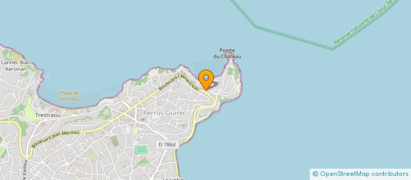 localisation de l'entreprise SCI PERROS DA  VIKEN  PERROS-GUIREC