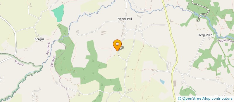 localisation de l'entreprise SCI PERROT-LOUSTALOT  LOGUIVY-PLOUGRAS
