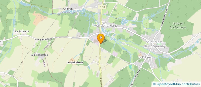 localisation de l'entreprise SCI PERROUX IMMO  VOLNAY