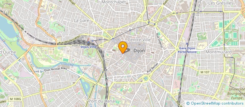 localisation de l'entreprise SCI PERSE à DIJON