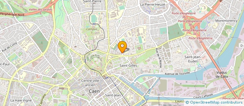 localisation de l'entreprise SCI PERSEPOLIS à CAEN