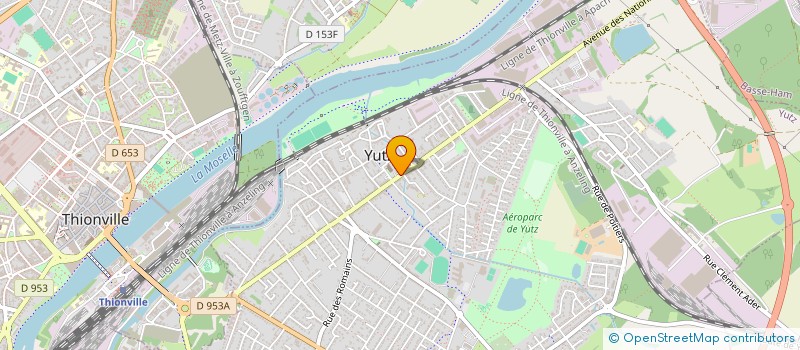 localisation de l'entreprise SCI PERSEVERANCE  YUTZ