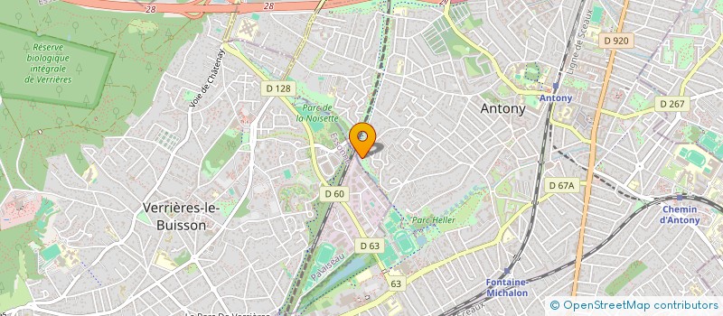 localisation de l'entreprise SCI PERSIAUX à ANTONY