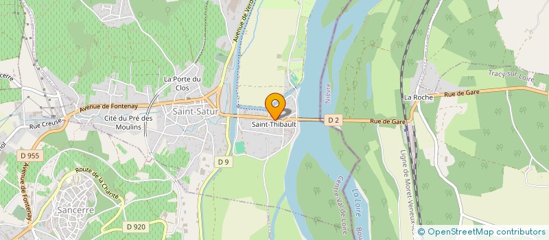 localisation de l'entreprise SCI PERSON  SAINT-SATUR