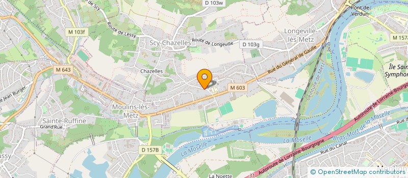 localisation de l'entreprise SCI PERSON  LESSY