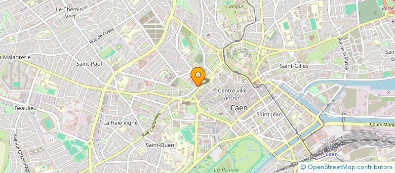 localisation de l'entreprise SCI PERSPECTIVE à CAEN