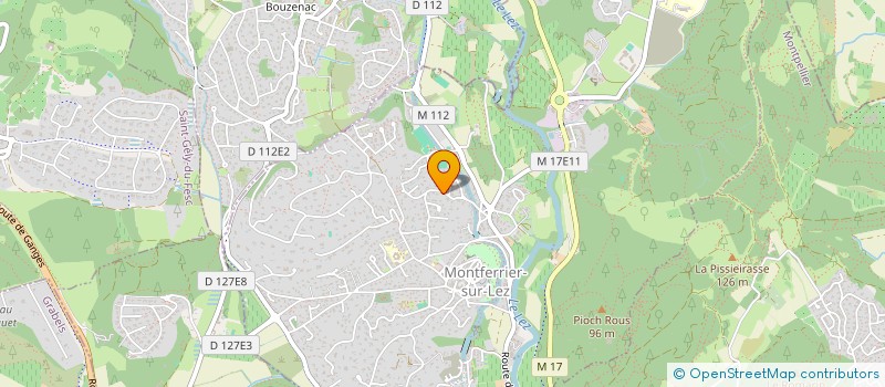 localisation de l'entreprise SCI PERSPECTIVE 3473  MONTFERRIER-SUR-LEZ