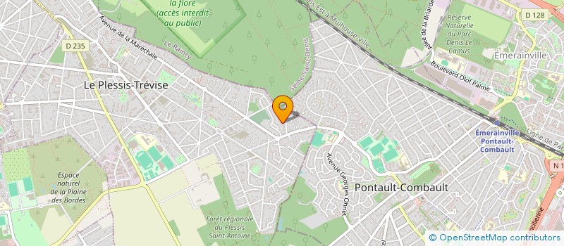 localisation de l'entreprise SCI PERSPECTIVE à LE PLESSIS-TREVISE