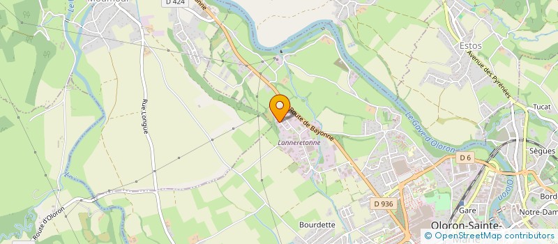 localisation de l'entreprise SCI PERSPECTIVES  OLORON-SAINTE-MARIE