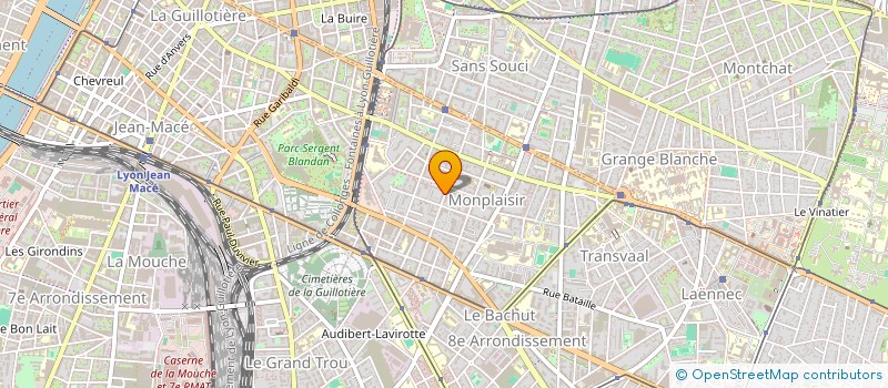 localisation de l'entreprise SCI PERSPECTIVES  LYON