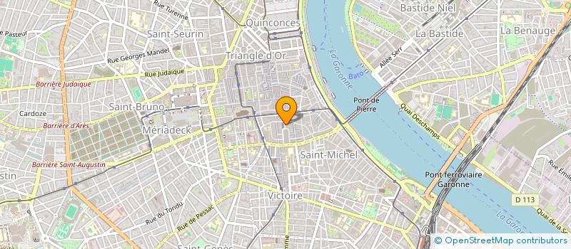 localisation de l'entreprise SCI PERSPECTIVES  BORDEAUX