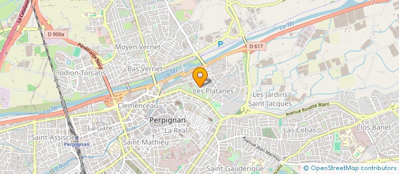localisation de l'entreprise SCI PERTHUS à PERPIGNAN