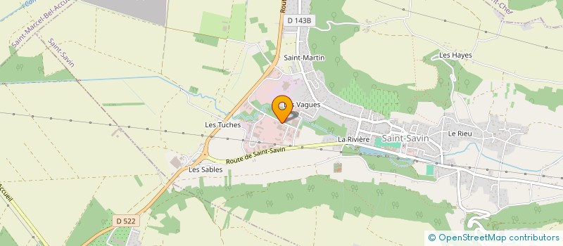 localisation de l'entreprise SCI PERTIC à SAINT-SAVIN