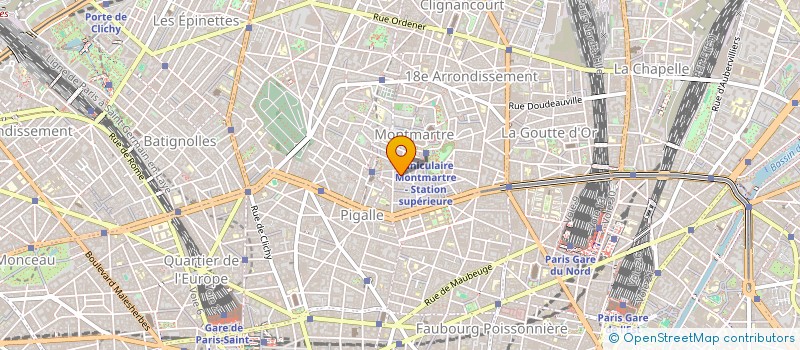 localisation de l'entreprise SCI PERTINAX  PARIS