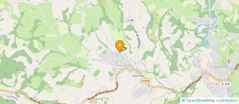 localisation de l'entreprise SCI PERUSKENEA à SOURAIDE