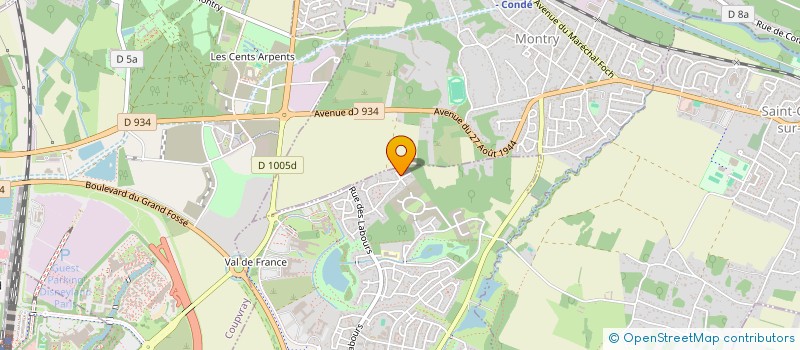 localisation de l'entreprise SCI PERVAIZ-NASEEM  SERRIS