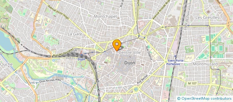 localisation de l'entreprise SCI PERYER  DIJON