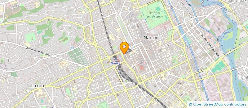 localisation de l'entreprise SCI PESA  NANCY