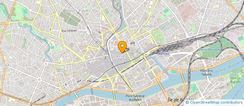 localisation de l'entreprise SCI PESADA à NANTES