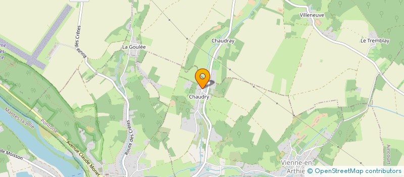 localisation de l'entreprise SCI PESCHARD  VIENNE-EN-ARTHIES