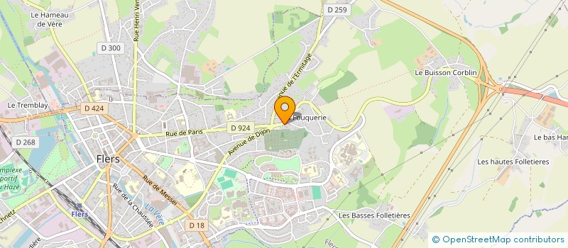 localisation de l'entreprise SCI PESCHET à FLERS