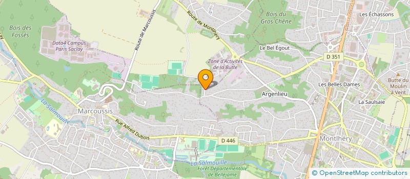 localisation de l'entreprise SCI PESCHEUR INVEST  MONTLHERY